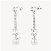 Ohrringe Brosway Dame FANCY INFINITE WHITE in Silber Zirconia FIW175 - FIW175